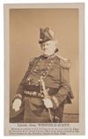 (CIVIL WAR.) SCOTT, WINFIELD. Photograph Signed and Inscribed, This card is respectfully / inscribed to / Miss Van Horn-- / the friend